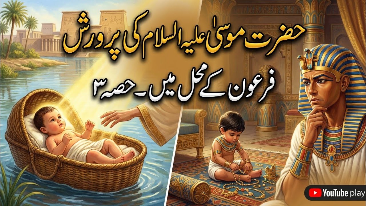 The Miracle of Allah’s Power | Prophet Musa (AS) Raised in the House of His Enemy Part 3@Story12g