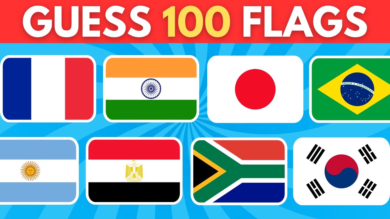 🚩 Guess The Country by the Flag 🌍 | Easy, Medium, Hard, Impossible | Flags Quiz