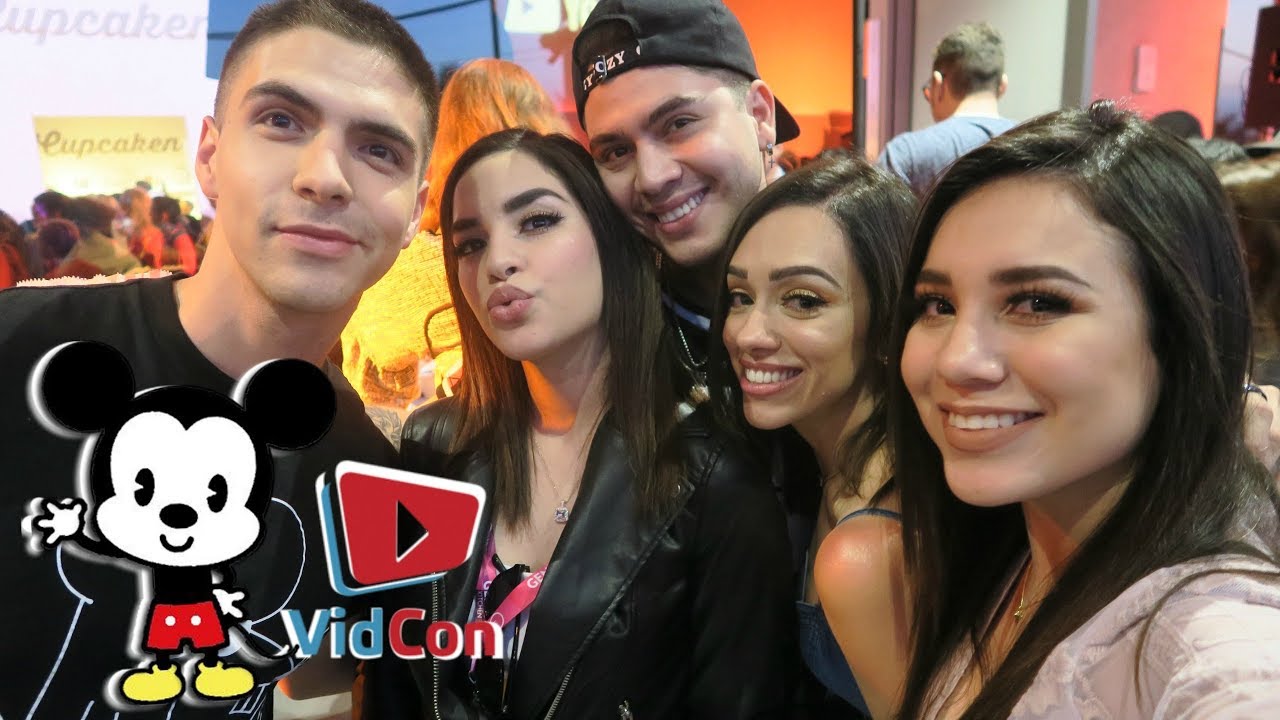 DUDES EN DISNEYLAND / VIDCON Conocí a Matu, Jukilop, Paulettee, RocciBella...