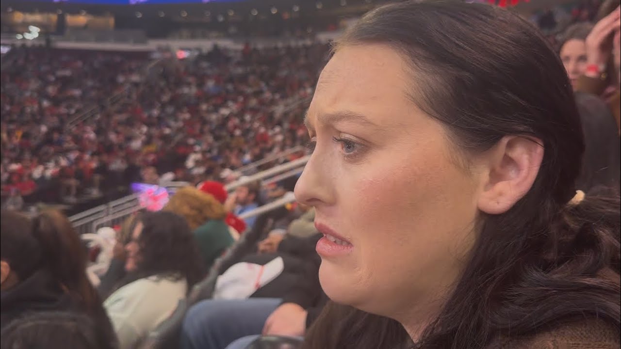 My wife’s first NBA game! lol