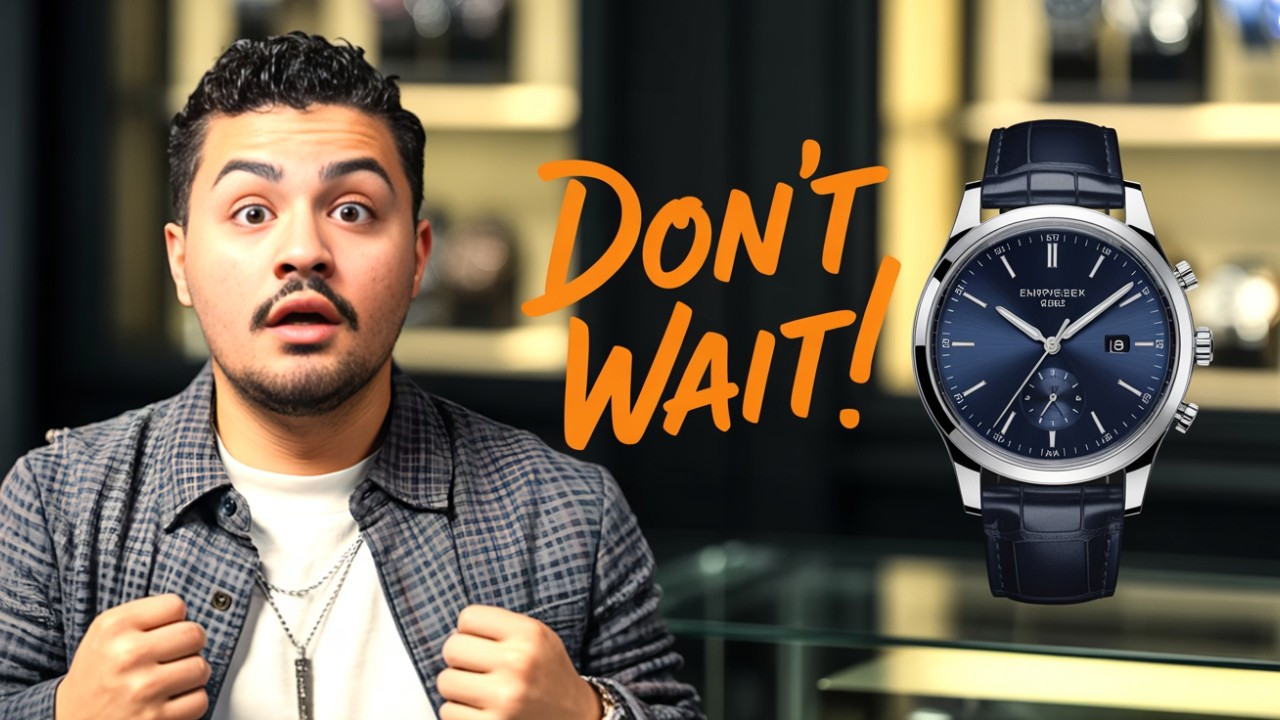 Why NOW Is The Time To Buy Watches...