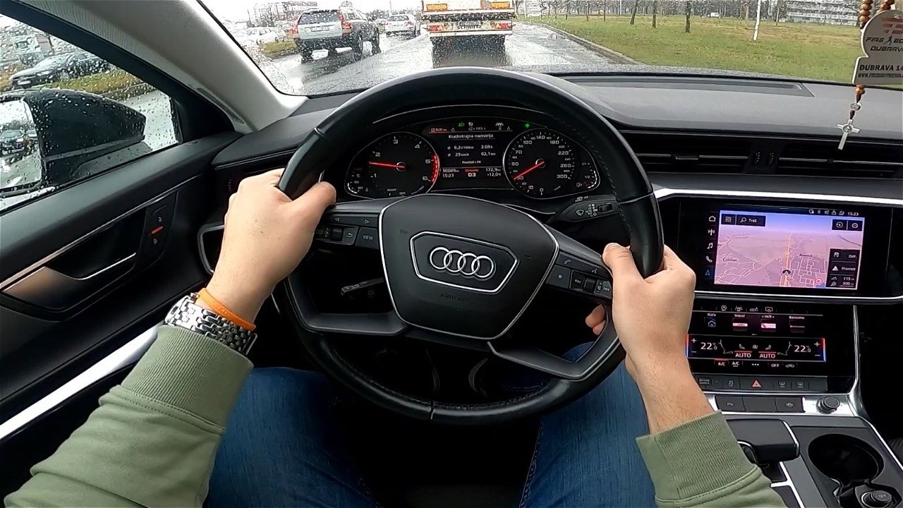 2019 Audi A6 C8 40 TDI [2.0 TDI, 190 HP] POV Test drive | FOR SALE! CARiNIK