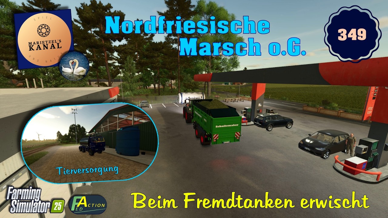 LS 25 Nordfriesische Marsch o.G.   - 349 -  Beim Fremdtanken erwischt