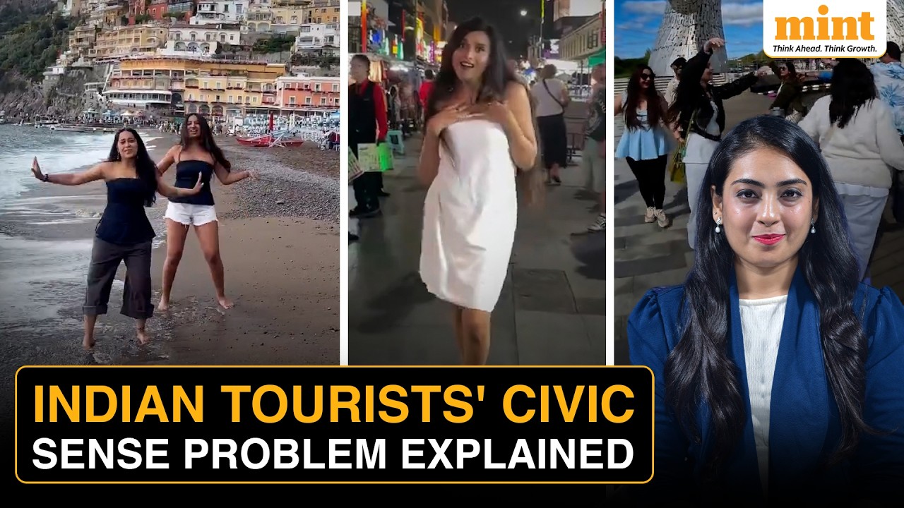 From Garba On Tarmacs To Shouting In Trains: Growing Debate Around Indian Tourists Abroad