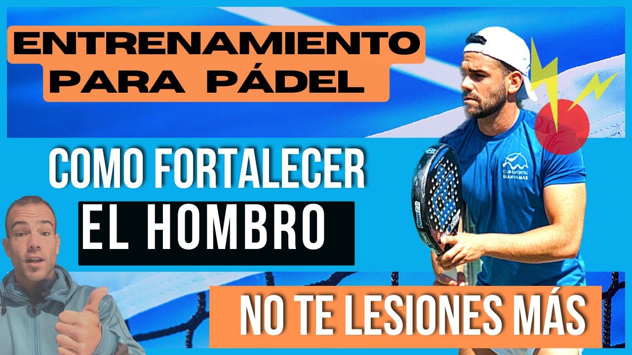 🎾Fortalecimiento de HOMBRO para PÁDEL y TENIS🎾 Mejora tus GOLPES y evita lesionarte!❌ ¡Hazlo!👍👍