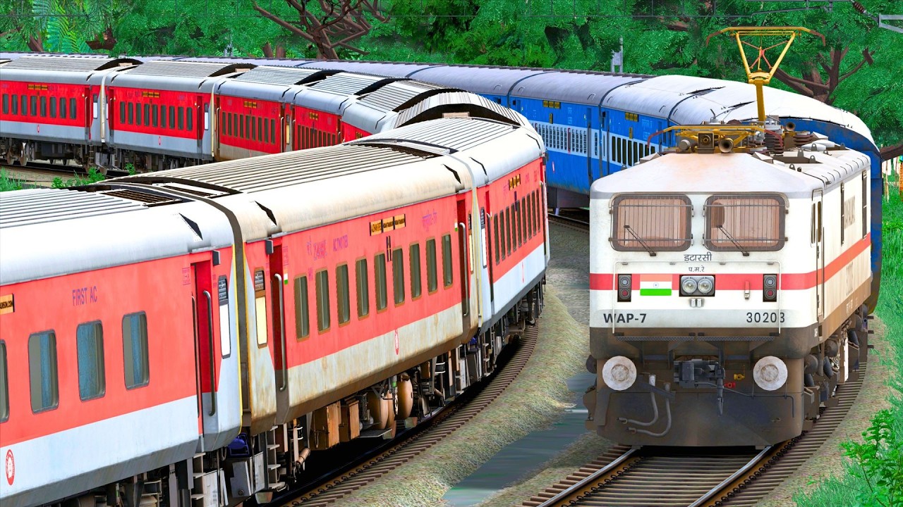 TRAINS PERFECT CROSSING | BUMPY RAILROAD | Train Simulator | Railwork | NTG GAMING