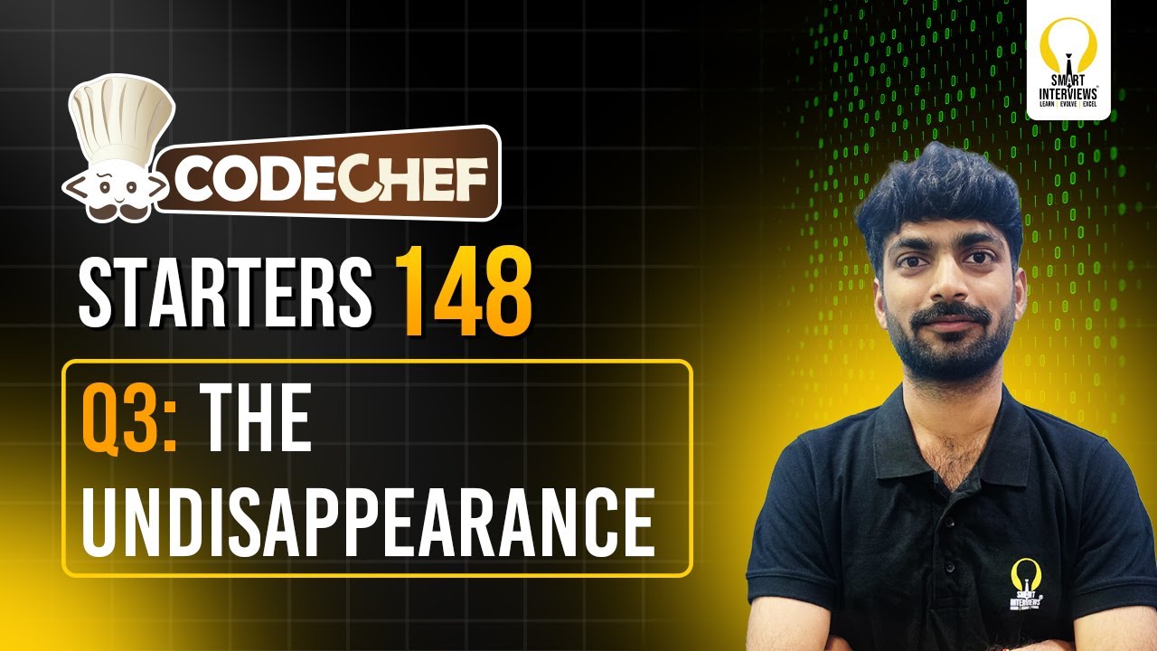Codechef Starters 148 Contest | The Undisappearance