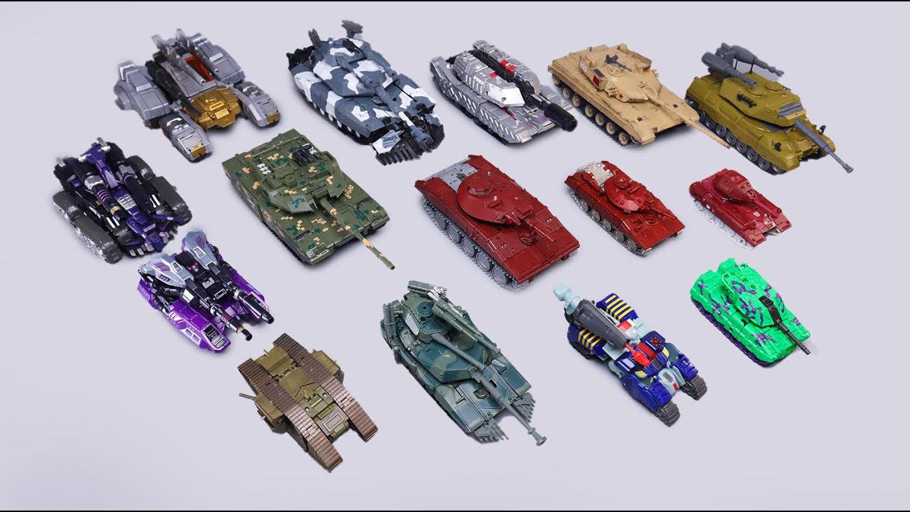 Welcome to my Tank world！Transformers Tank toys review stop moiton animation.