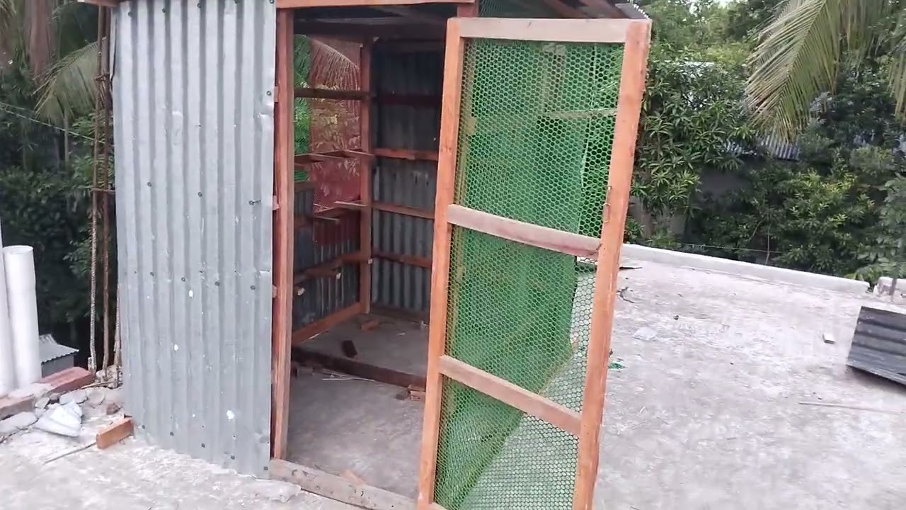 স্বল্প খরচে রেসার কবুতরের লফ্ট তৈরি করুন।