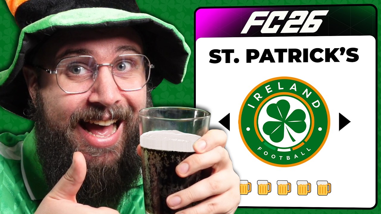 Ricostruisco una Squadra con SOLO IRLANDESI per San Patrizio su FC 26
