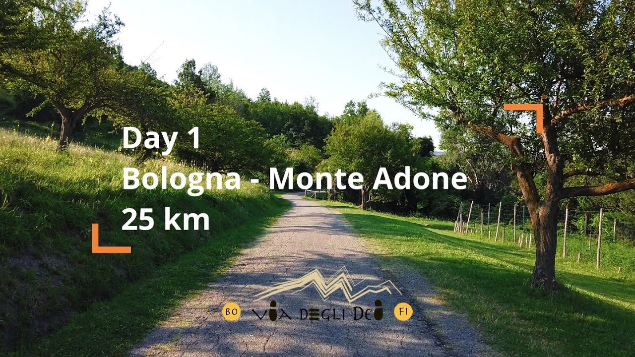 Via degli Dei: walking from Bologna to Firenze