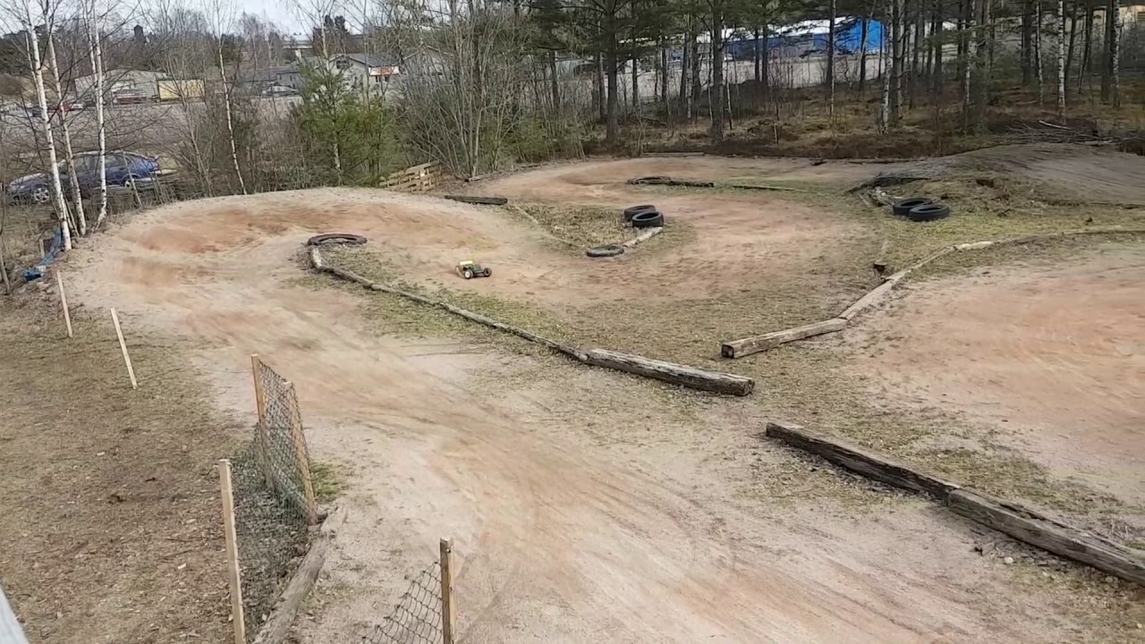 Mugen mbx7tr eco on westerviks rc track.