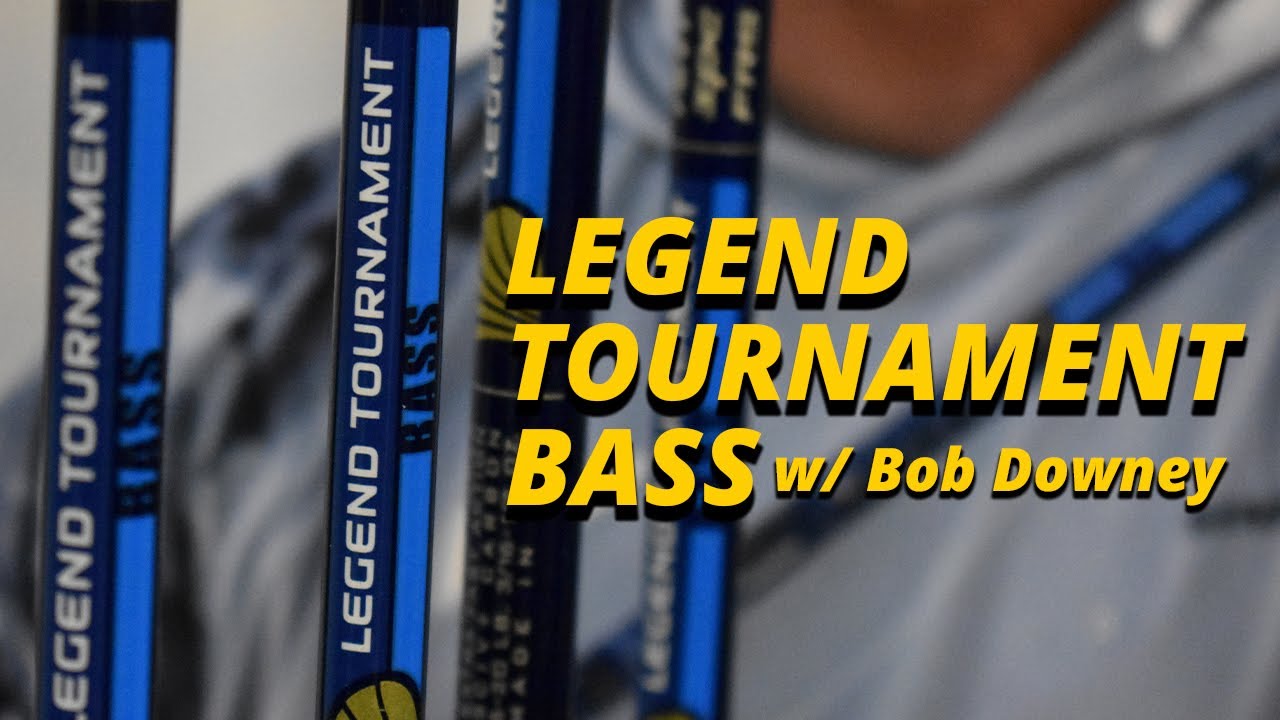 Bob Downey's First Impressions of the NEW Legend Tournament Bass Rods from St. Croix