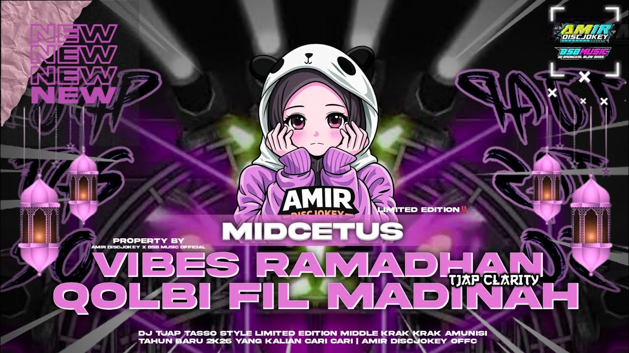 DJ TJAP TASSO QOLBI FIL MADINAH MID CETUS STYLE LIMITED YANG KALIAN CARI CARI 2026 | AMIR DISCJOKEY