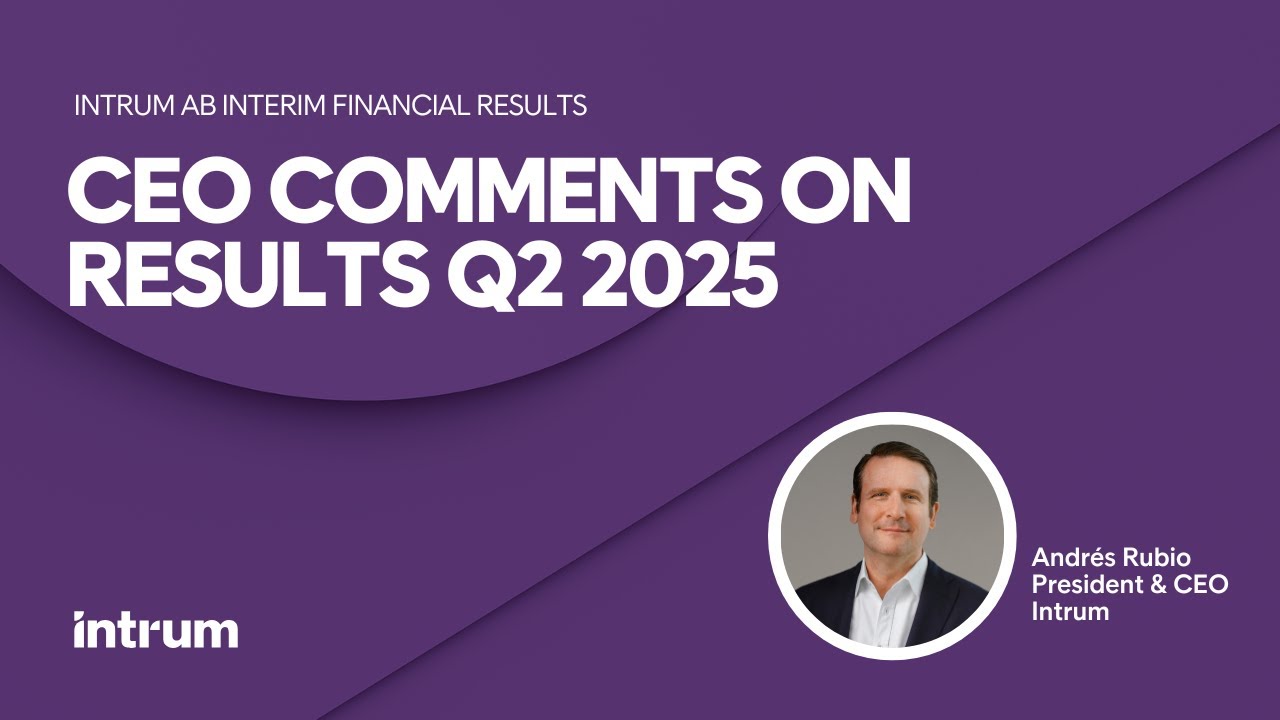 CEO Comments on Results Q2 2025