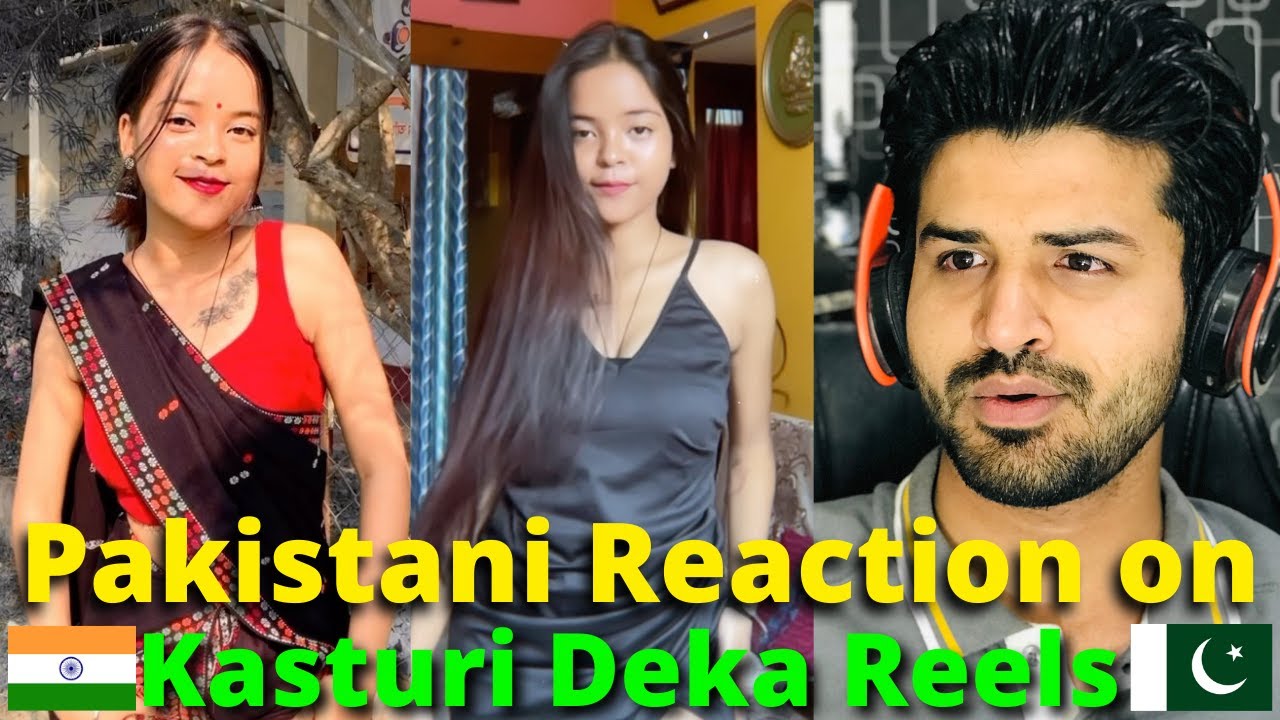 PAKISTANI Reacts to Kasturi Deka Instagram Reels | Reaction Vlogger