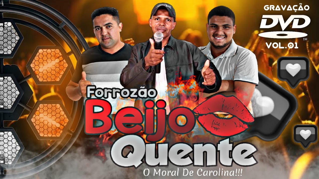 DVD VOLUME 01 / FORROZÃO BEIJO QUENTE