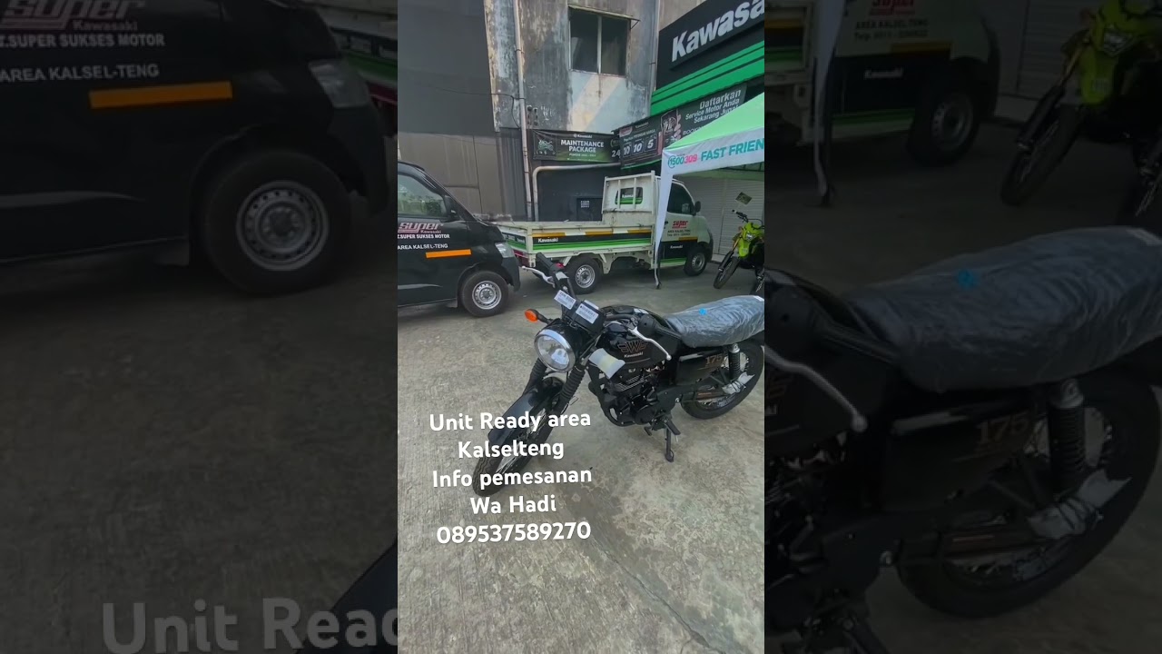 KAWASAKI W175 Black Style