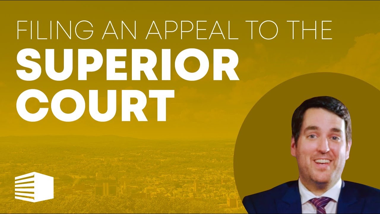 Filing an Appeal to the Superior Court of Pennsylvania