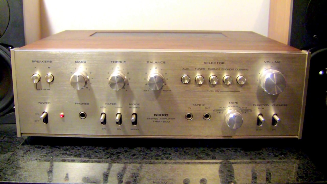 Nikko TRM 500 Test audio