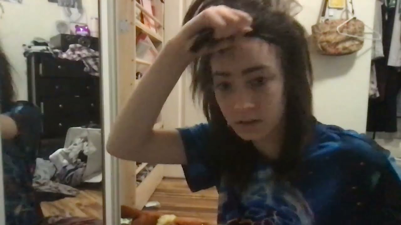 i tried peacock hair as a scenemo for the 1st time