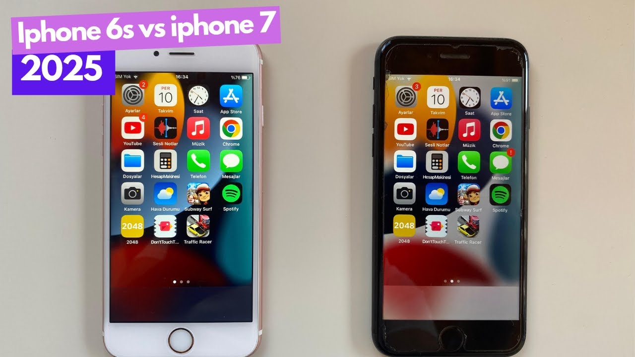 İphone 6s vs iphone 7 hız testi - 2025 -
