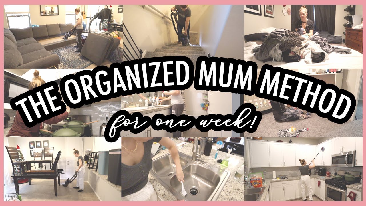 THE ORGANIZED MUM METHOD! | Using TOMM for a Week! How to Keep Your House Clean!
