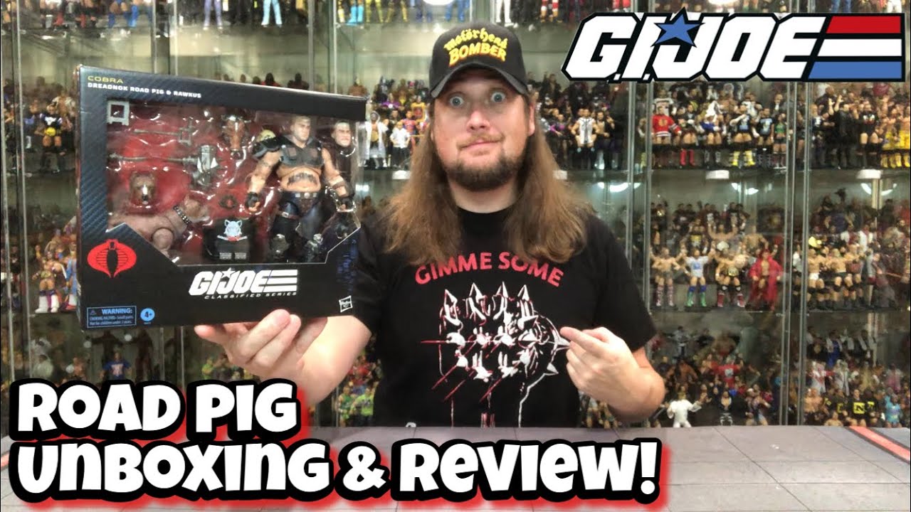 Road Pig GIJOE Classified Series Unboxing & Review!