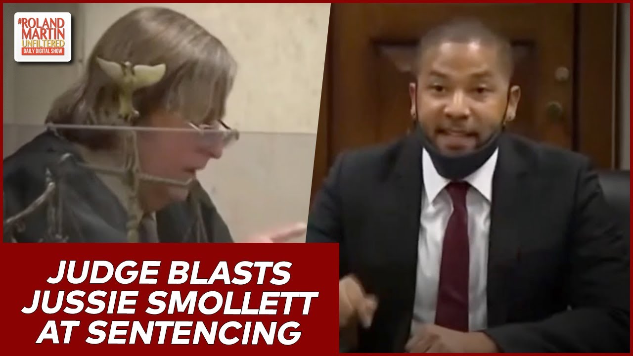 'You Did This For The Attention': Judge Blasts Jussie Smollett During Sentencing