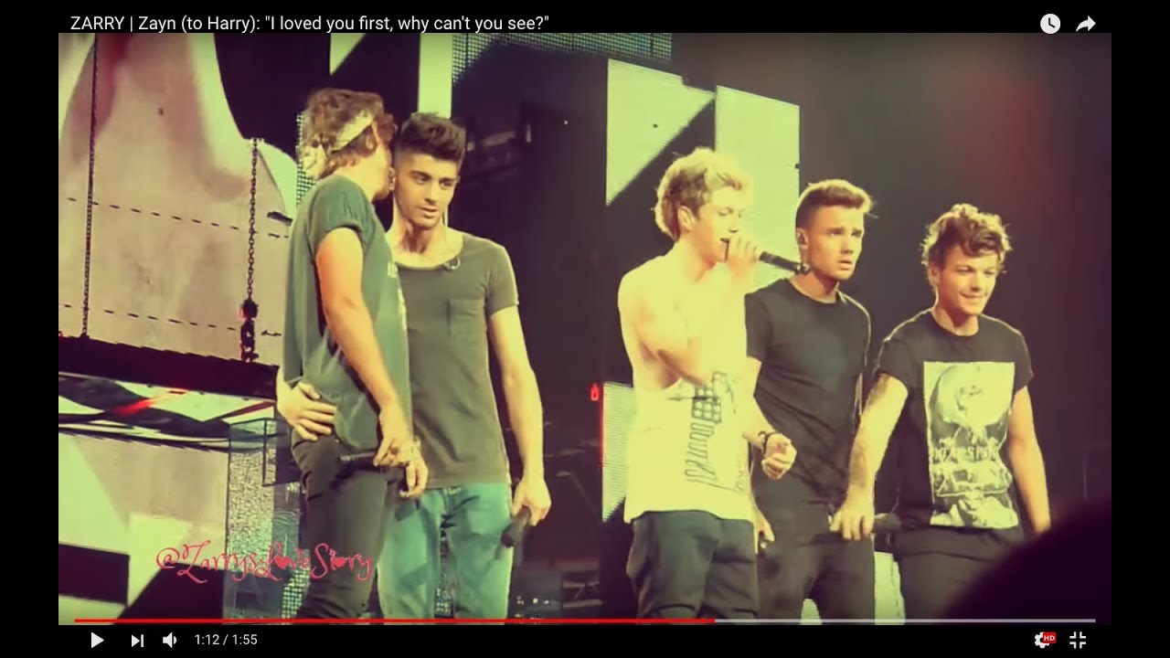 ZARRY | Zayn (to Harry): 
