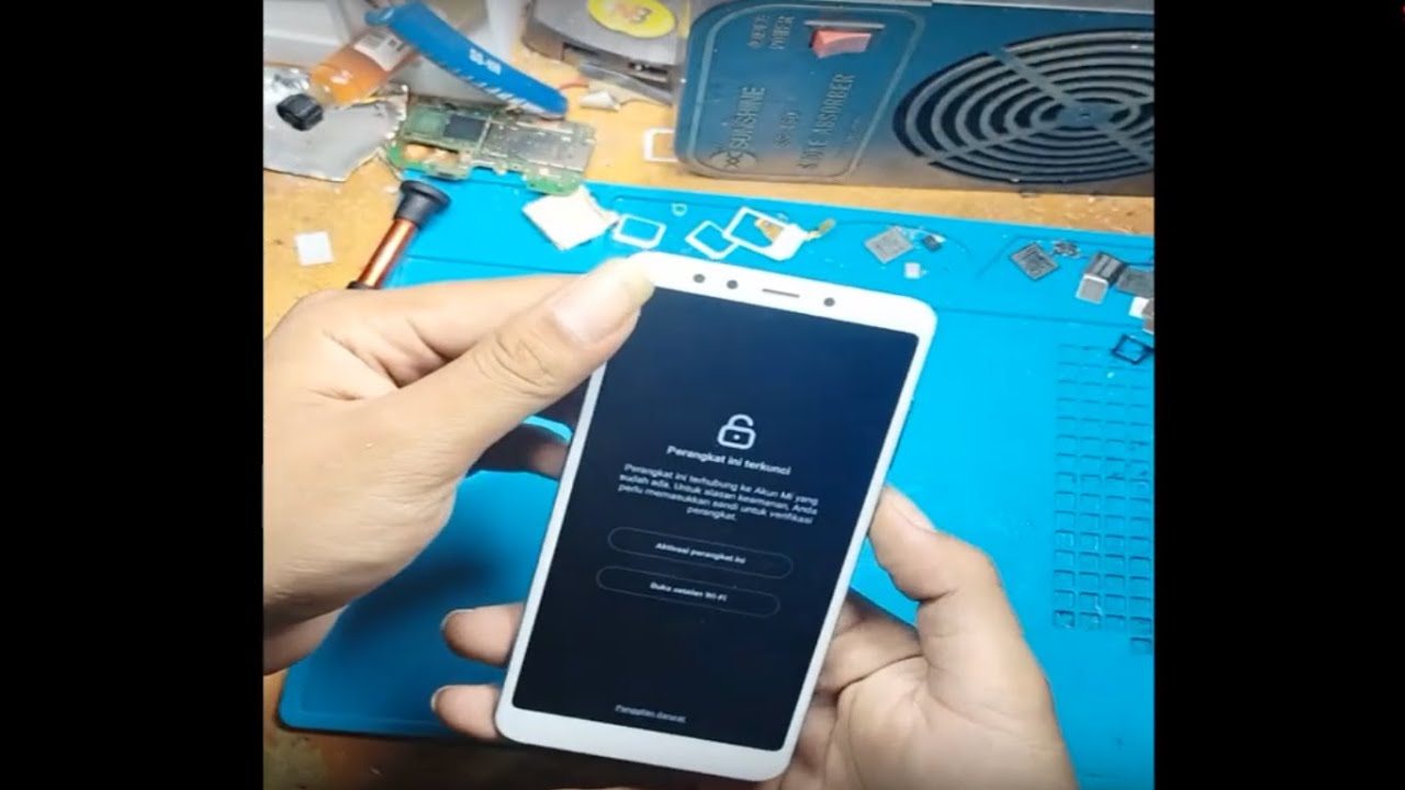 Unlock micloud redmi 5 rossy permanen dengan tool free mudah