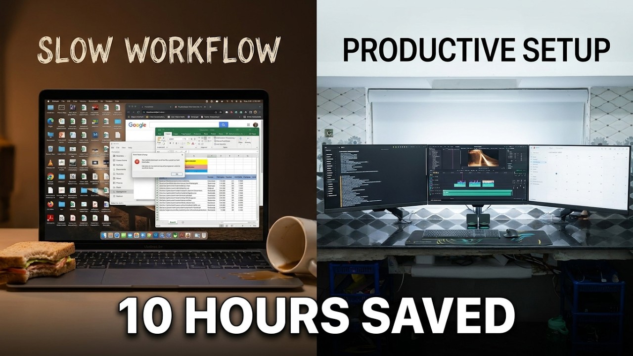 How I Save Me 10+ Hours a Week With This M4 Mac Mini Setup | Triple Monitor Setup