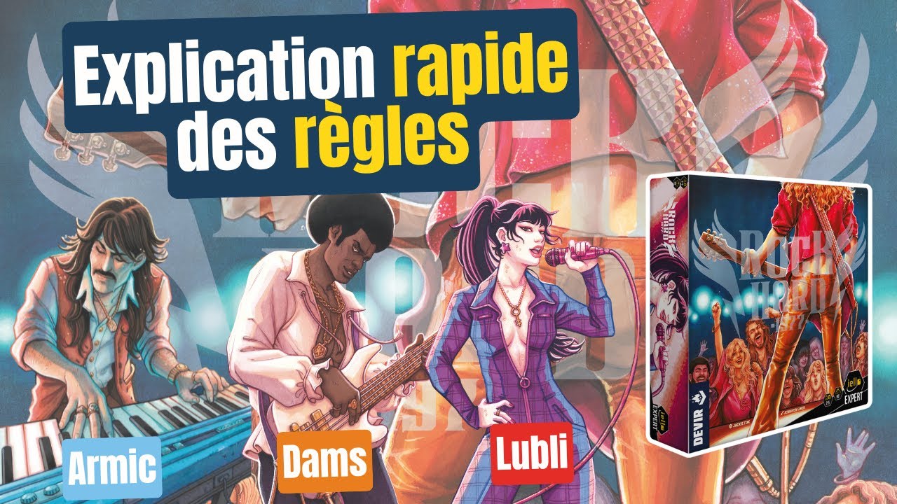 Rock Hard :  Explication rapide des règles