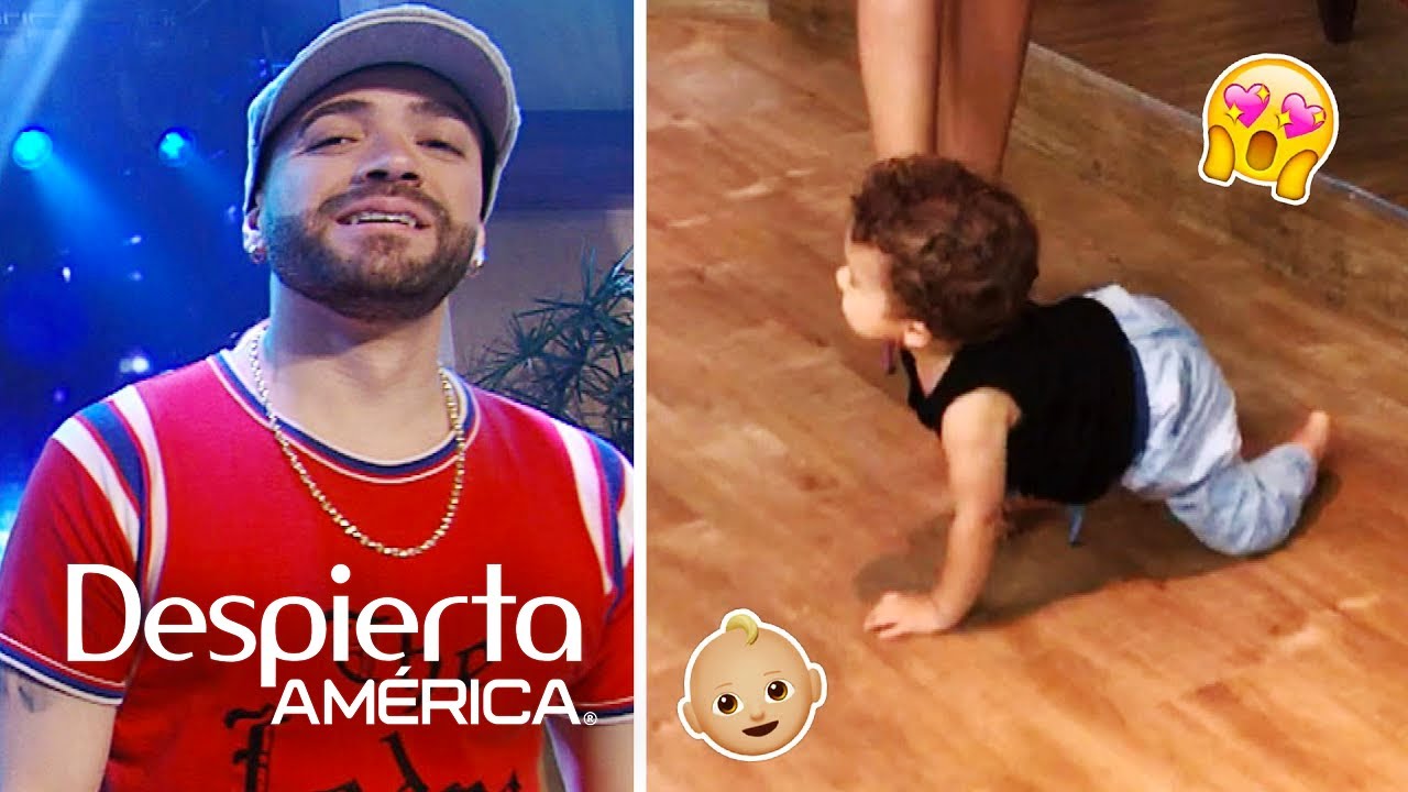El bebé de Nacho le robó el show a su papá y nos derritió de ternura