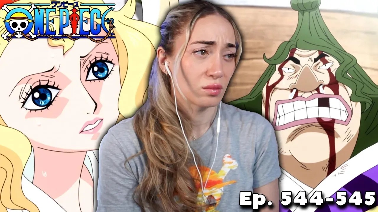 КОРОЛЕВА ОТОХИМЭ ЗАЩИЩАЕТ НЕБЕСНОГО ДРАКОНА!! &mdash; ONE PIECE, Эпизоды 544 и 545 &mdash; РЕАКЦИЯ!