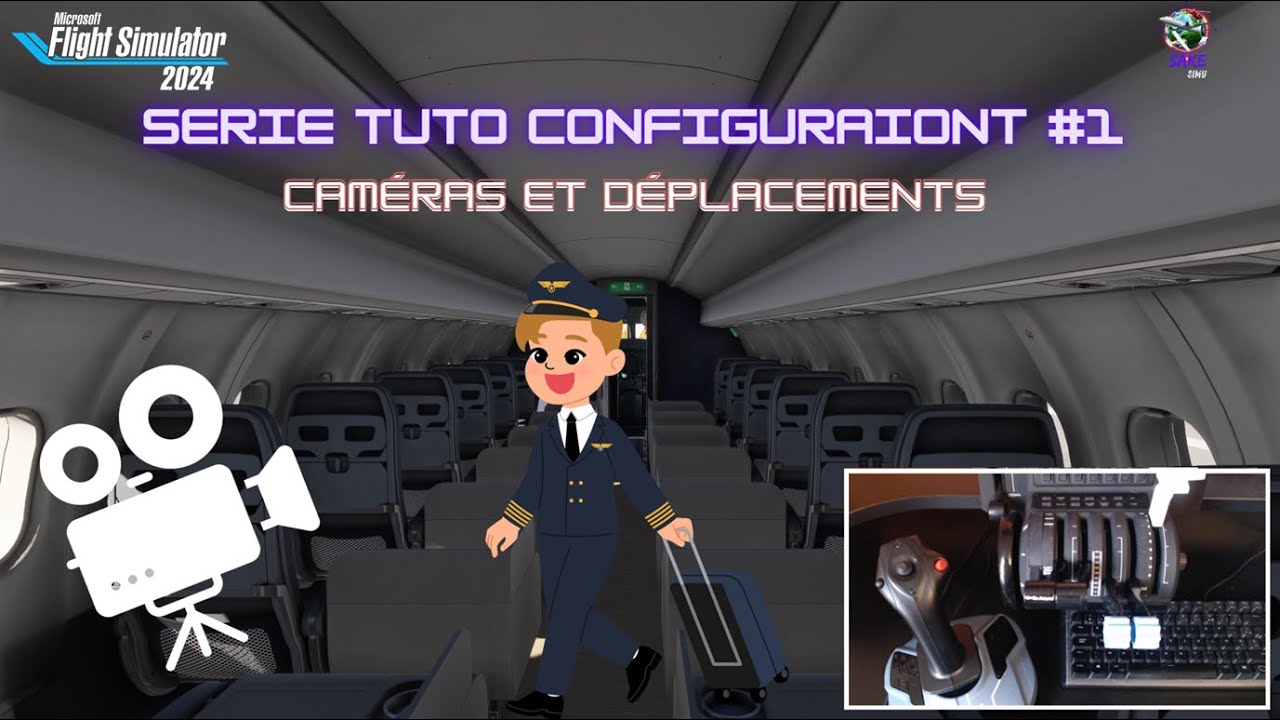 FS2024 - Paramétrage & config #1 - Caméras, vues et déplacements