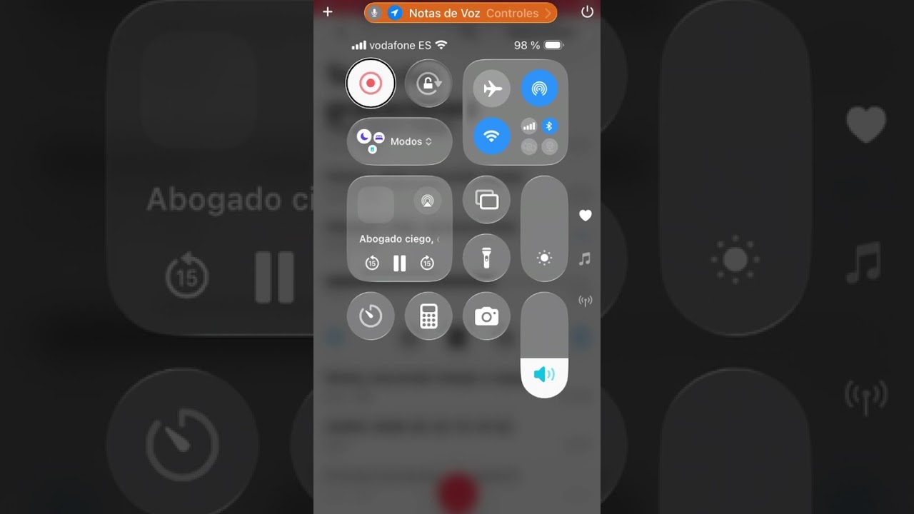 Ciego, escuchando veía más allá ￼