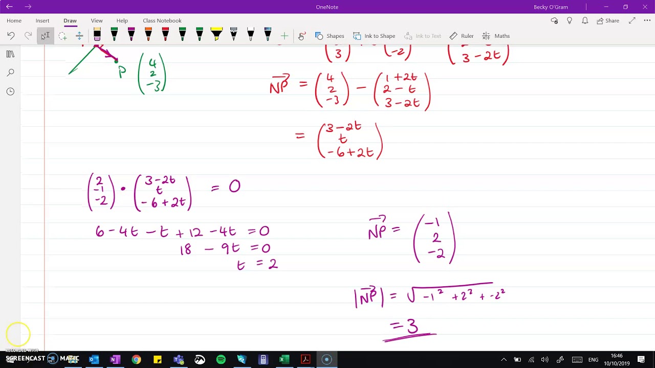 Vector question - worked solution s19_qp33 question 10