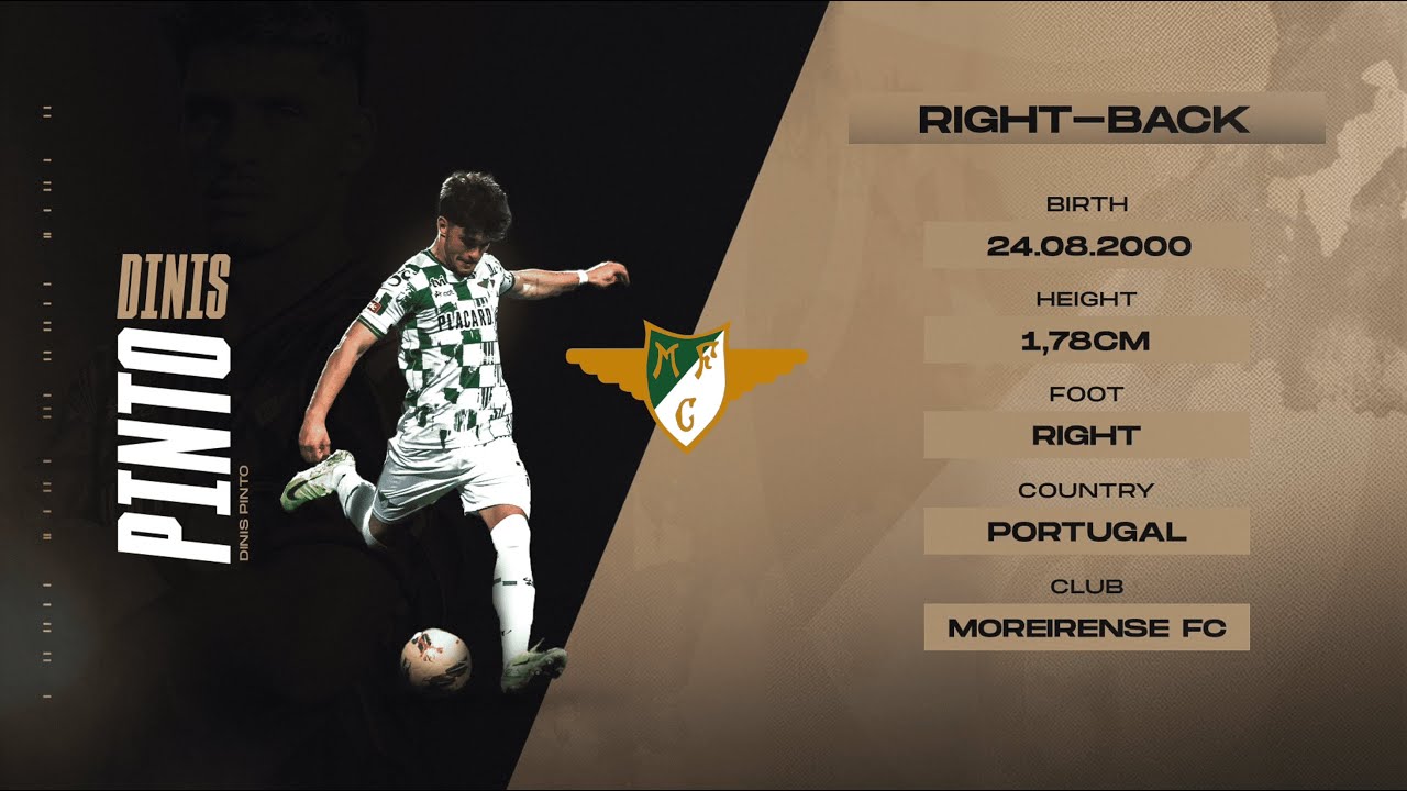 Dinis Pinto - RB - Moreirense - 24/25