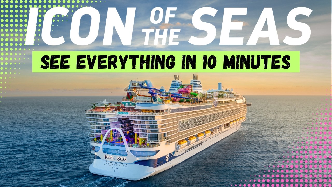 ICON OF THE SEAS | Полный обзор лайнера | ROYAL CARIBBEAN