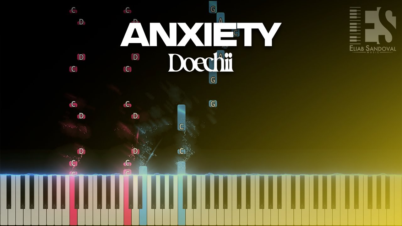 Anxiety - Doechii (Piano Tutorial) | Eliab Sandoval