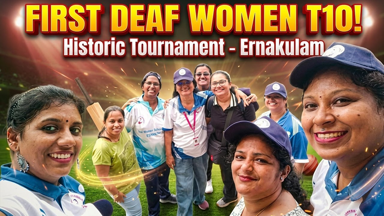 First Deaf Women T10 Cricket Tournament in Kerala | Deaf Community | Talking Hands India
