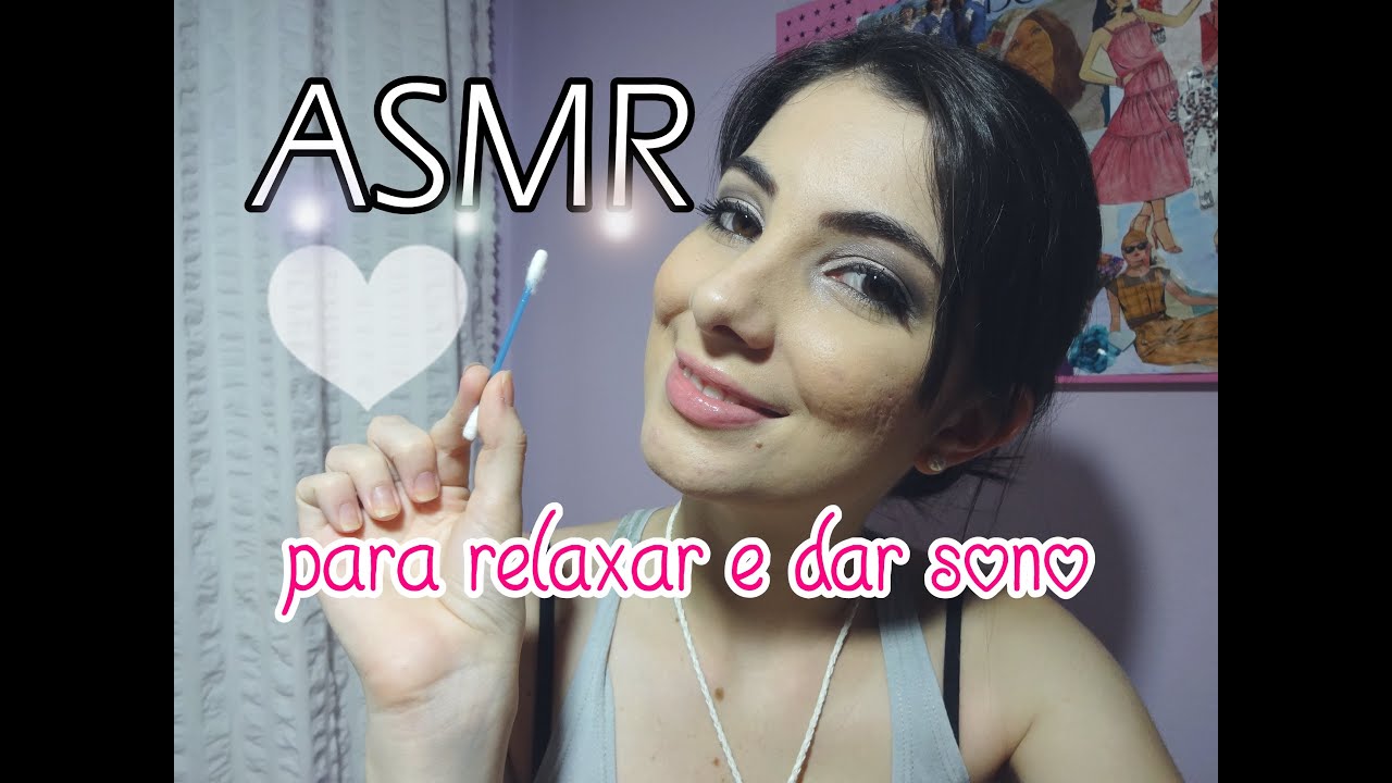 ASMR: Limpeza de Ouvido (Vídeo para relaxar e dar sono) - PORTUGUÊS / Ear Cleaning