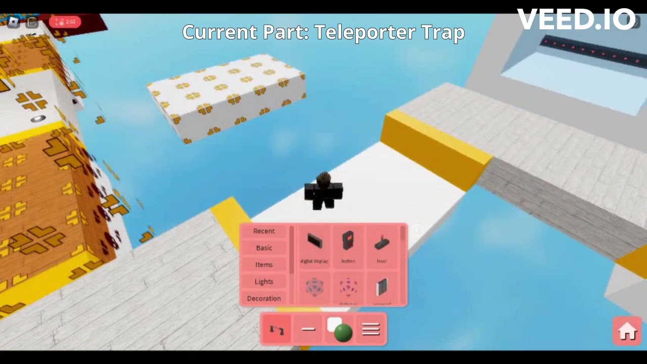 Player's Minigame Tutorials: How To Make Death Run In Piggy Build Mode