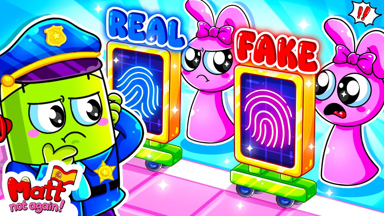 ¿Quién Es El Falso Sprunki? 😆 Matt Encuentra Un Diamante Escondido| Dibujos Animados Para Niños Matt