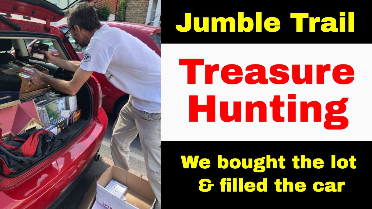 Jumble Sale Trail - Treasure Hunt - Huge Haul with Epic finds!!!