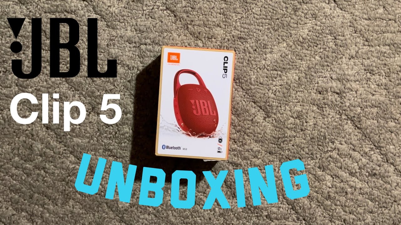 JBL Clip 5 Unboxing