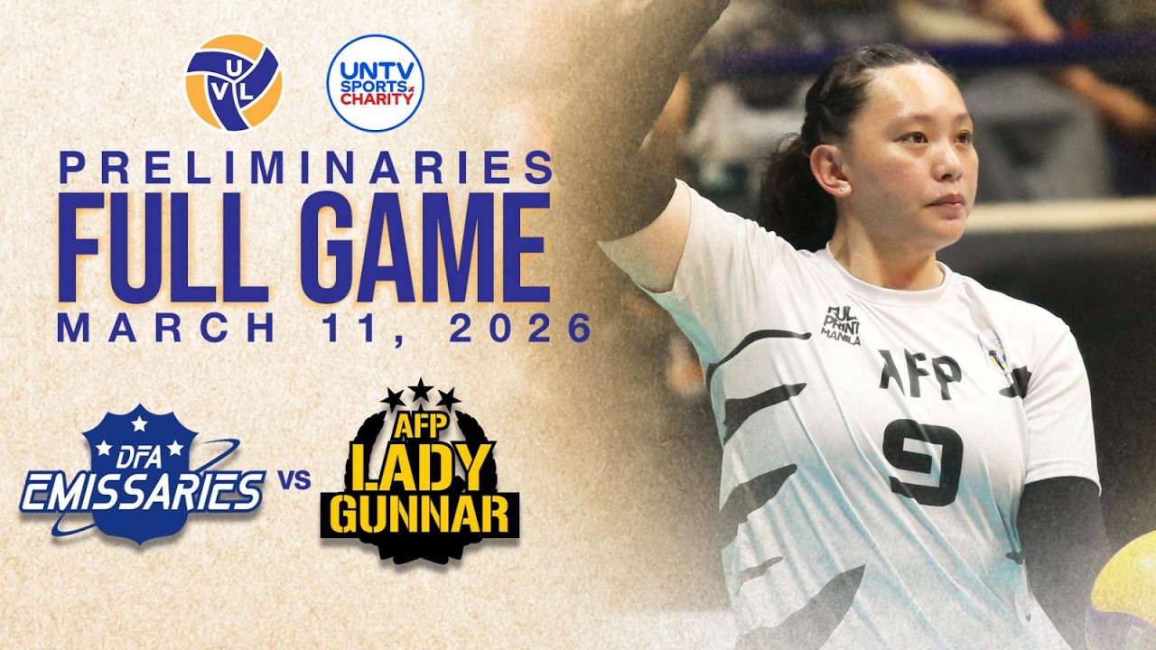 FULL GAME: DFA vs AFP Preliminaries –  March 11, 2026 | #UVLSeason4
