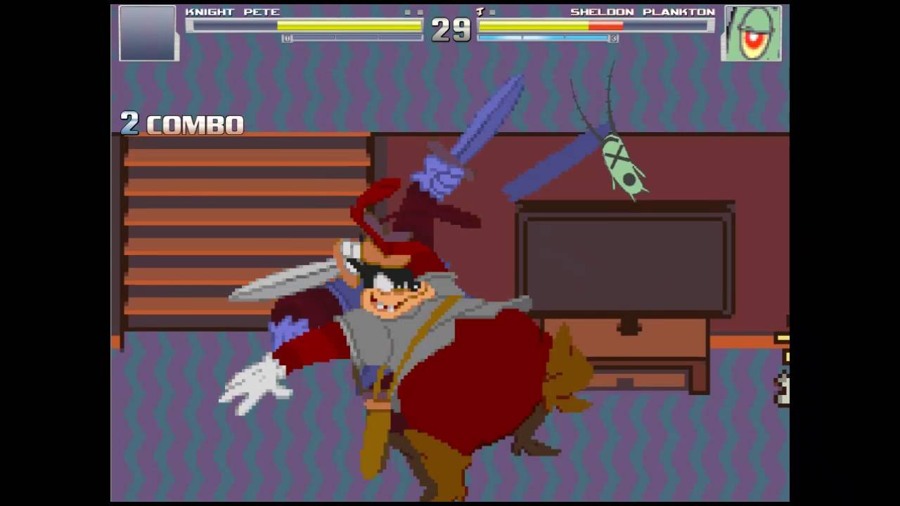 Pete vs Plankton MUGEN