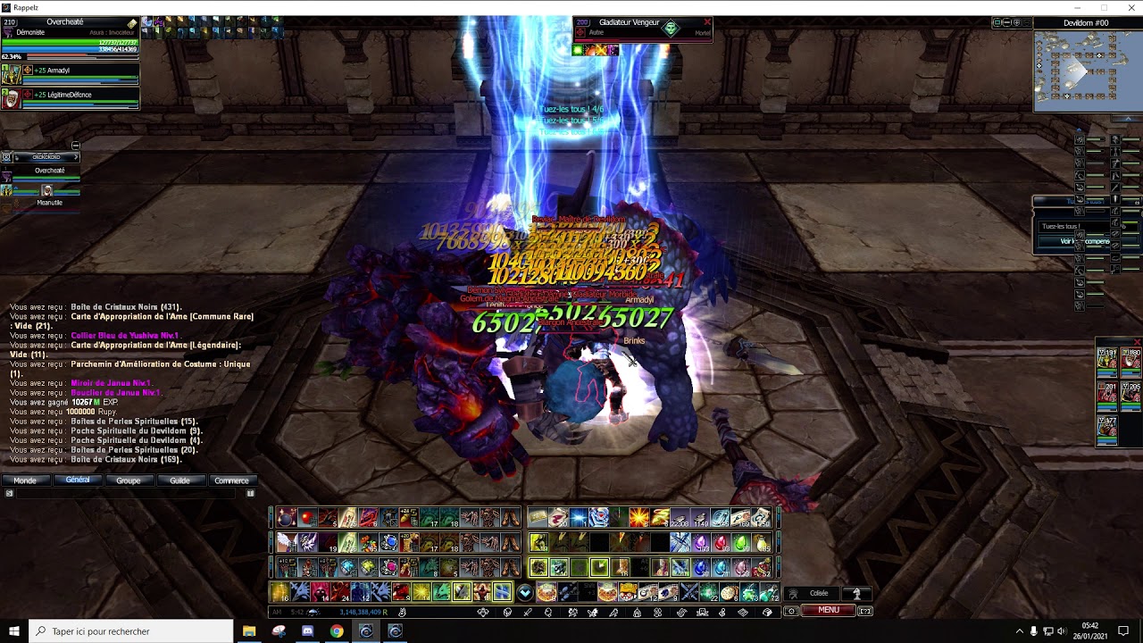 [Rappelz] Testing some stuff in dd6 / Why you must have a wind pixie.